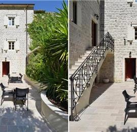 10 bedroom waterfront villa with pool near Dobrota, Kotor Bay, sleeps 22